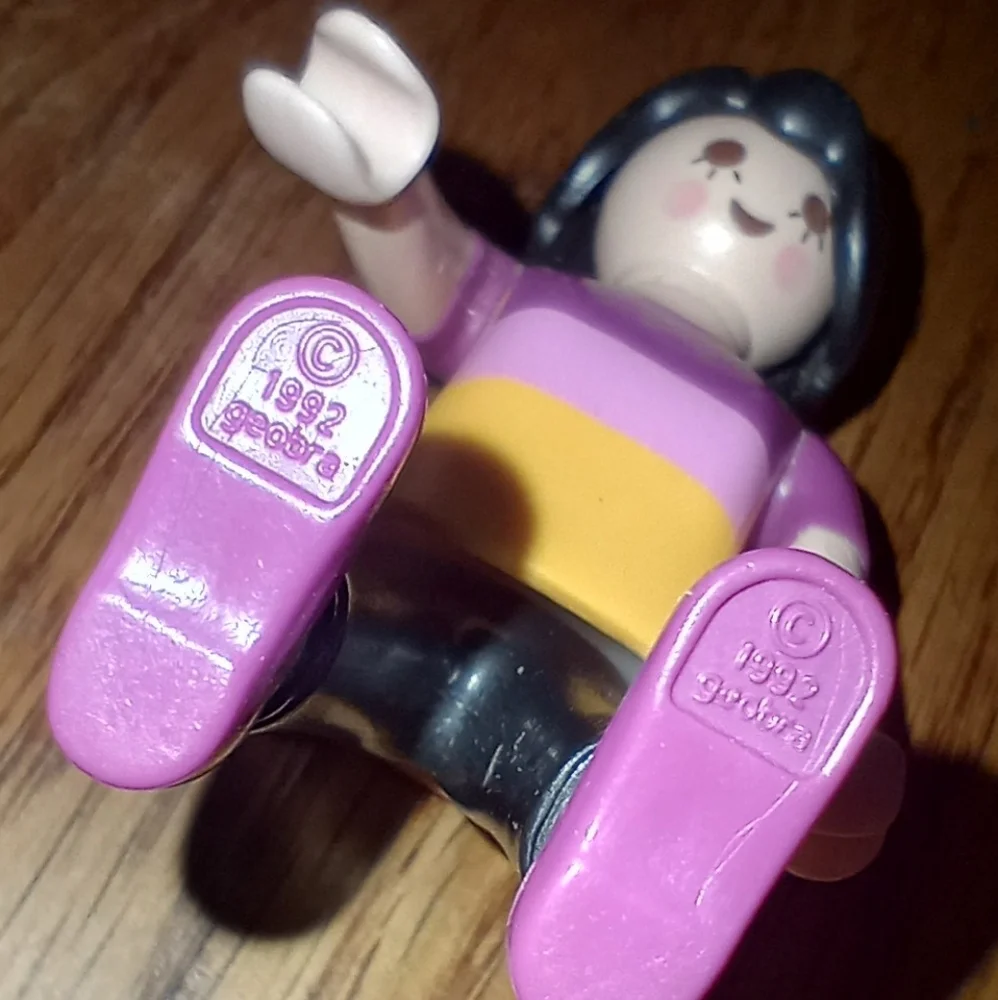 Vintage 1990s Geobra Playmobil Figures Lot of 11
